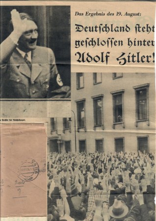 hitler newscutout