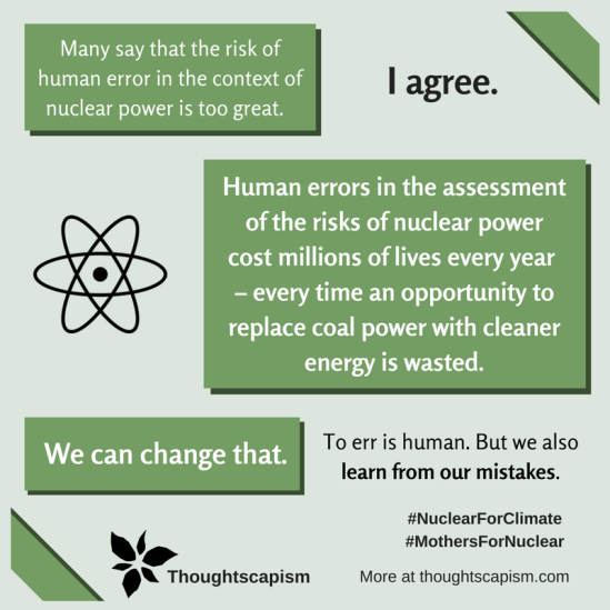 Human error nuclear power
