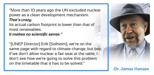 no scientific sense hansen