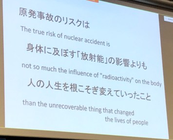 the true risk of the nuclear accident